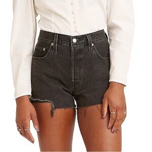 NWT Levi's 501 Black Jean Shorts for Women